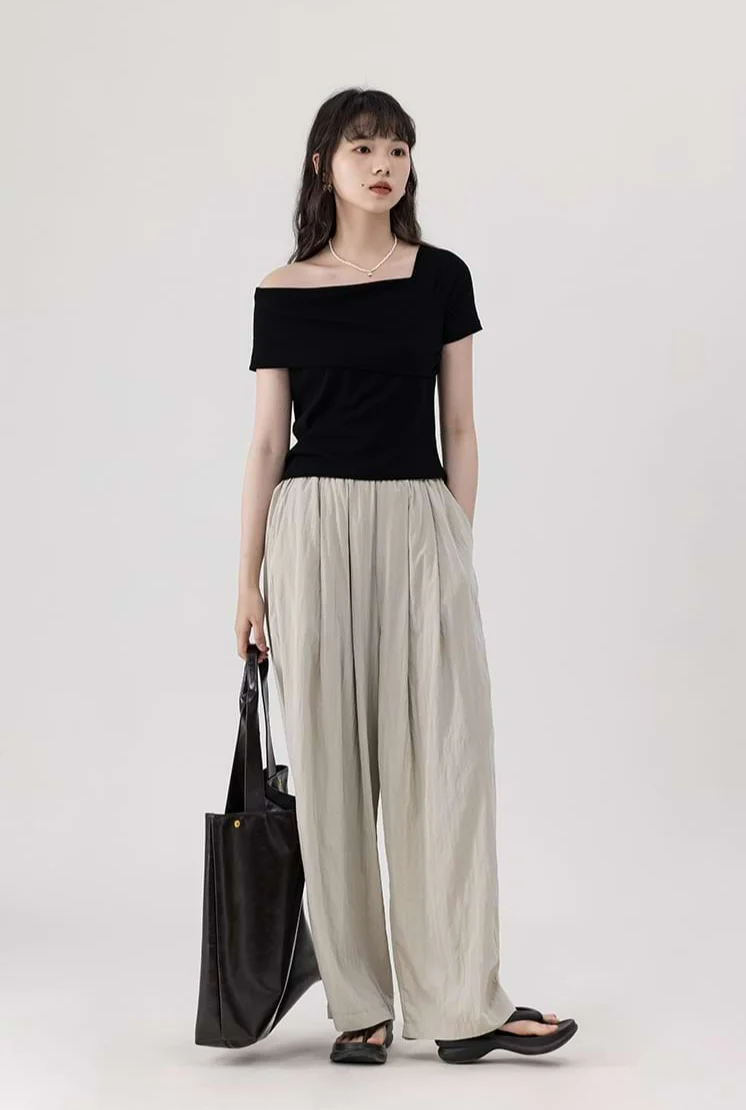 Asymmetric Off Shoulder Top - Image 14