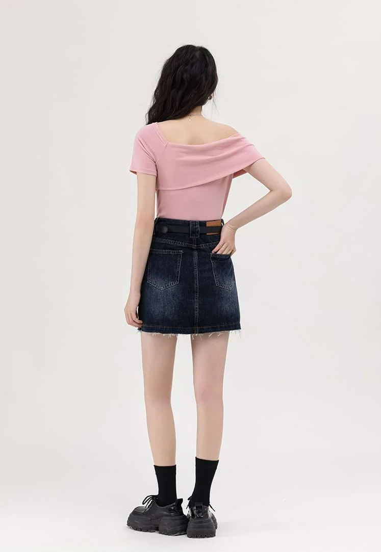Asymmetric Off Shoulder Top - Image 4