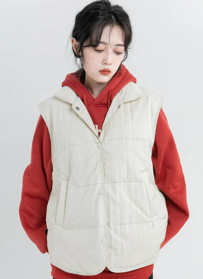Button Down Lightweight Vest - Image 12