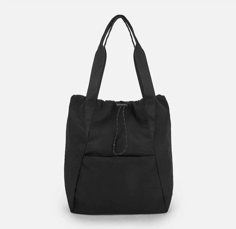 Canvas Shoulder Tote Bag with Wide Strap - Image 10