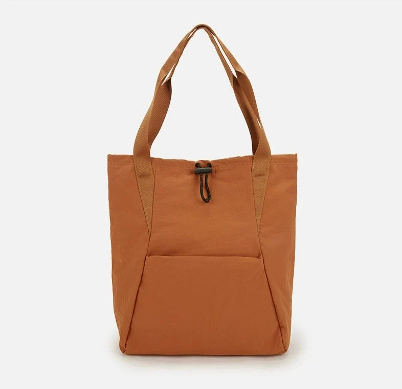 Canvas Shoulder Tote Bag with Wide Strap - Image 4