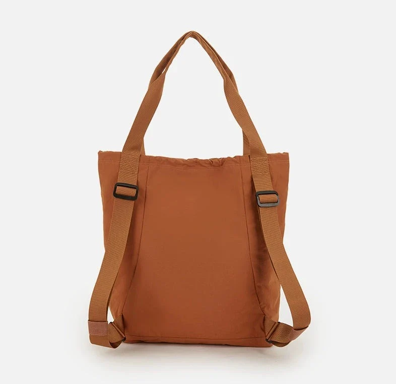 Canvas Shoulder Tote Bag with Wide Strap - Image 6