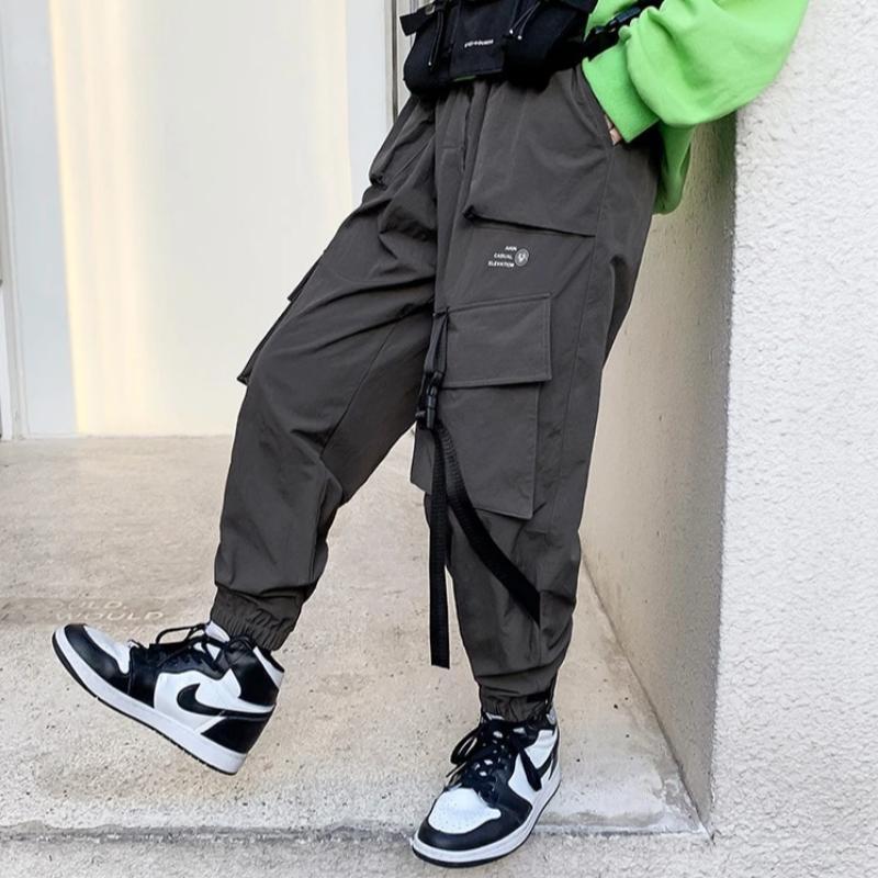 Cargo Joggers with Strap Detail - Image 20