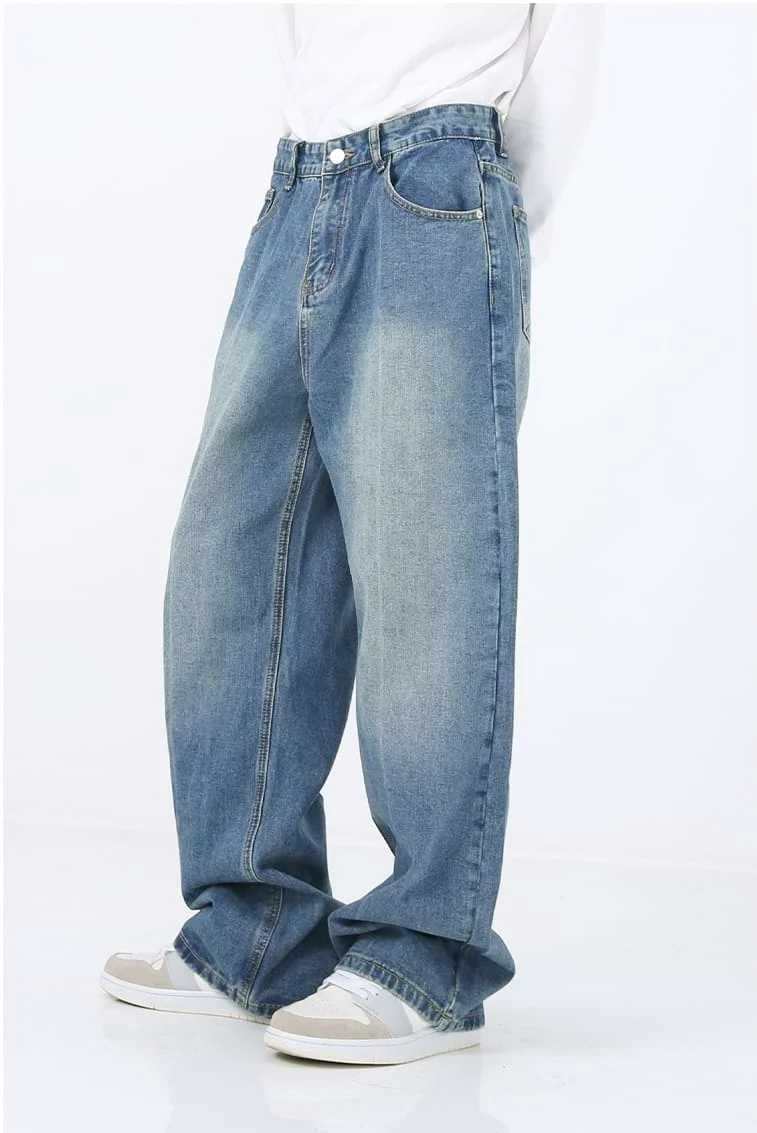 Classic Faded Jeans - Image 5