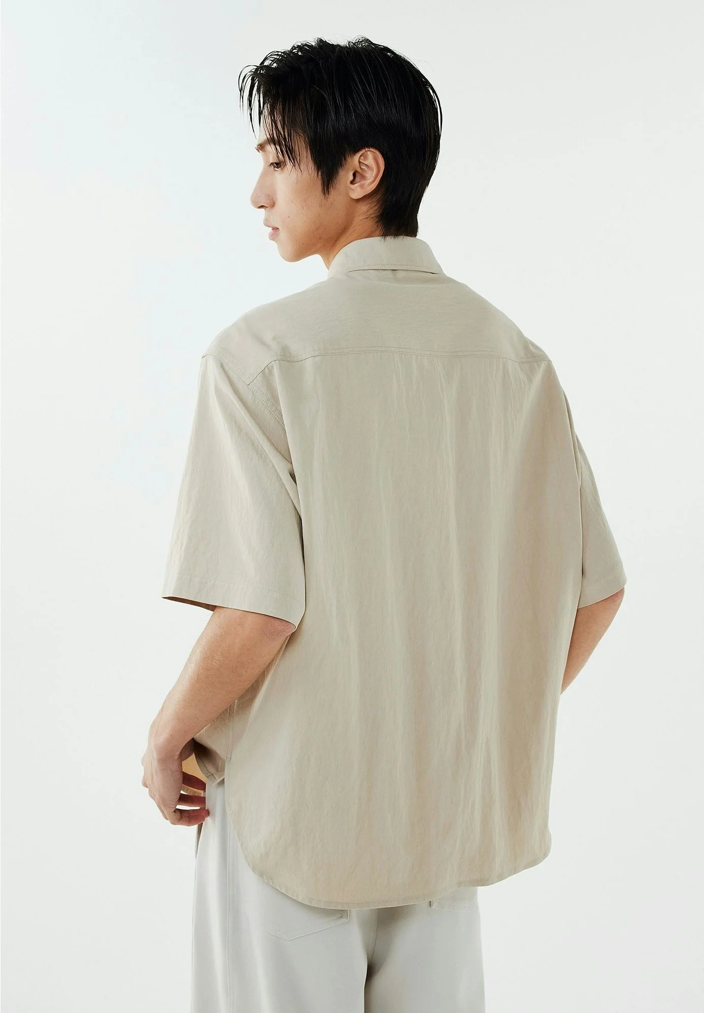 Collared Linen-Blend Button-Up Shirt - Image 10