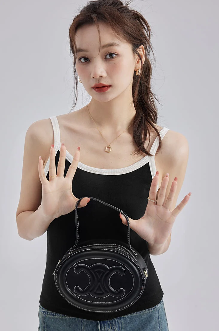 Contrast Strap Tank Top - Image 3