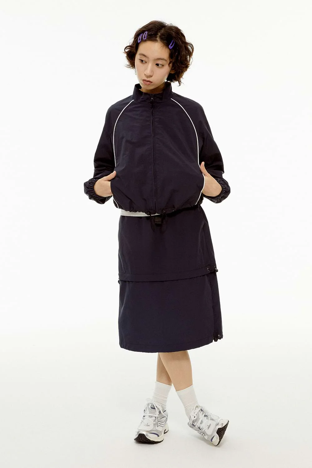Contrast Strip Track Jacket - Image 10