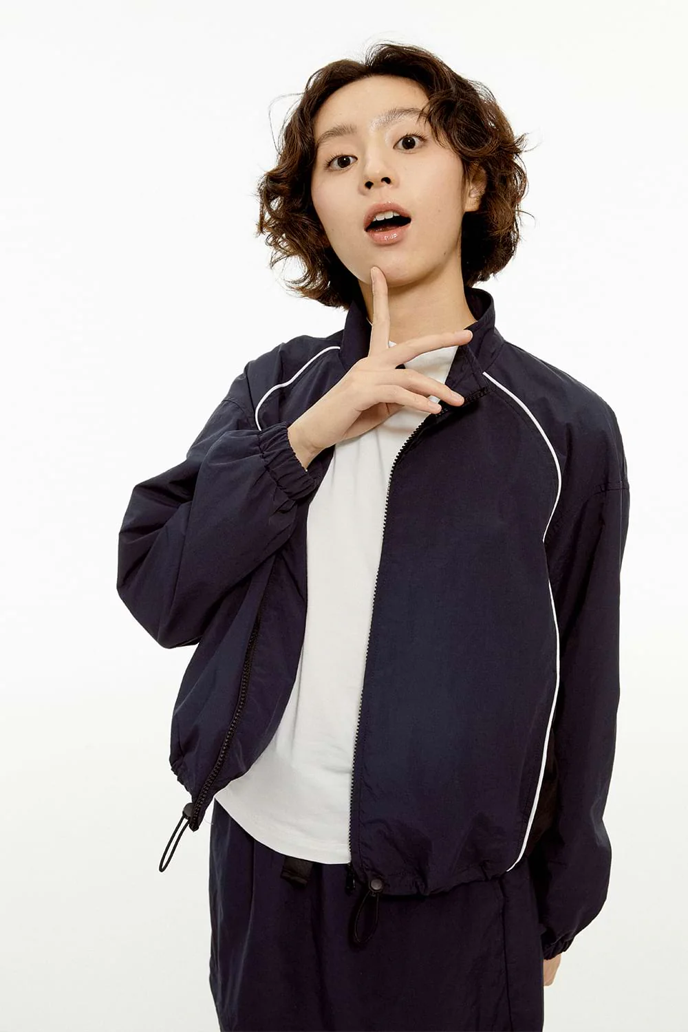 Contrast Strip Track Jacket - Image 2