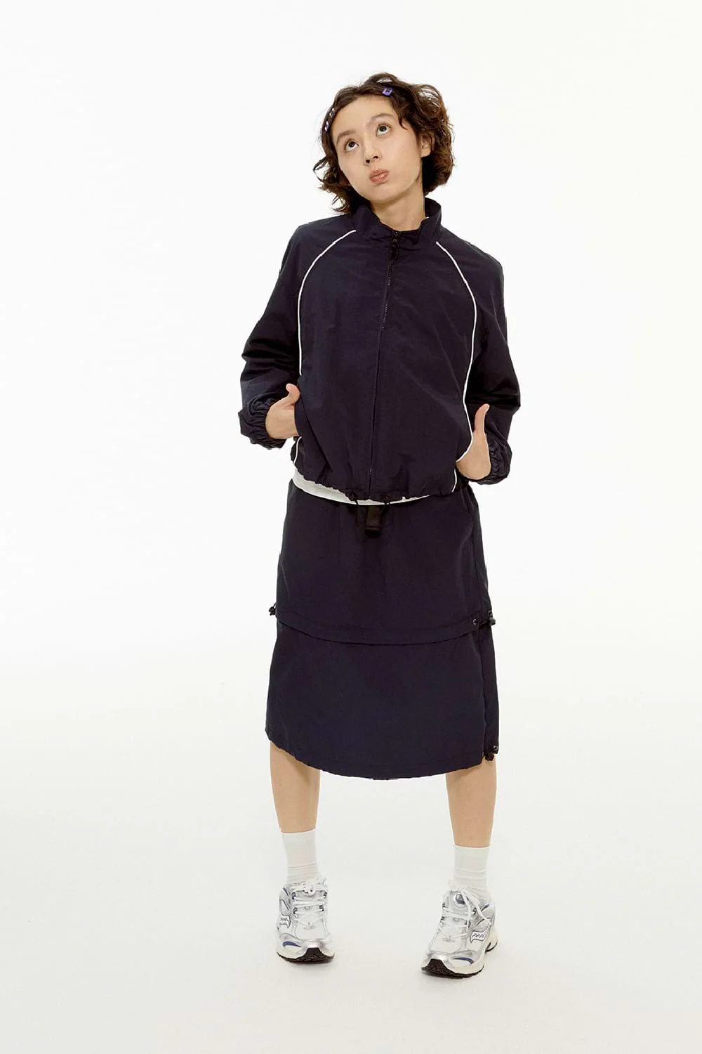 Contrast Strip Track Jacket - Image 9