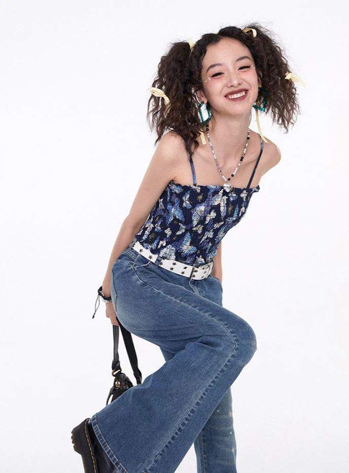 Cropped Sleeveless Polo Shirt - Image 4