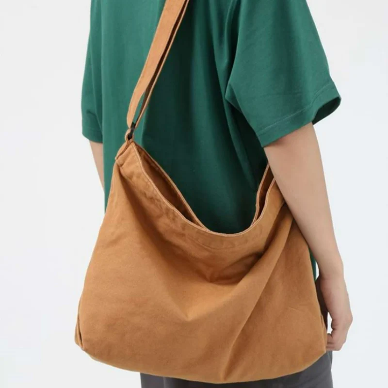 Crossbody Canvas Zip Bag - Image 4