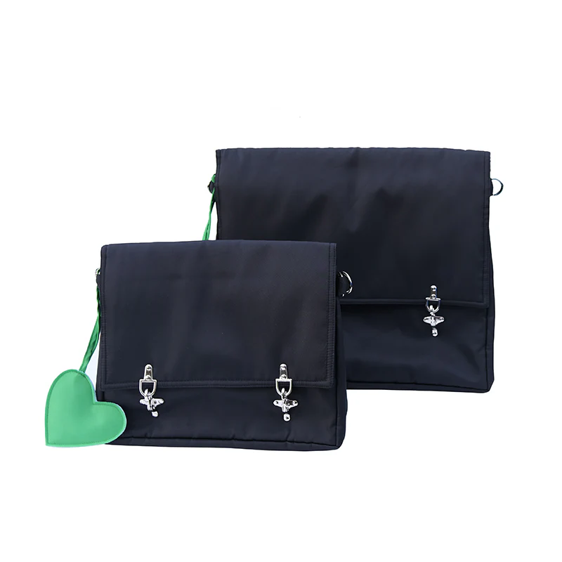 Double Fireman-Clasp Buckle Messenger Sling Bag - Image 10