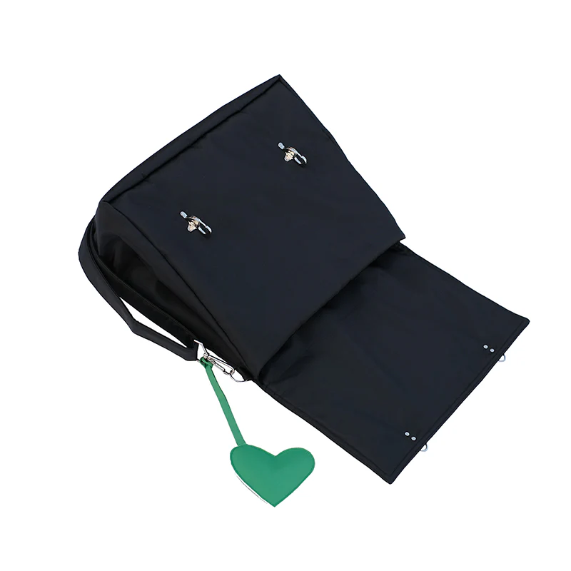 Double Fireman-Clasp Buckle Messenger Sling Bag - Image 14
