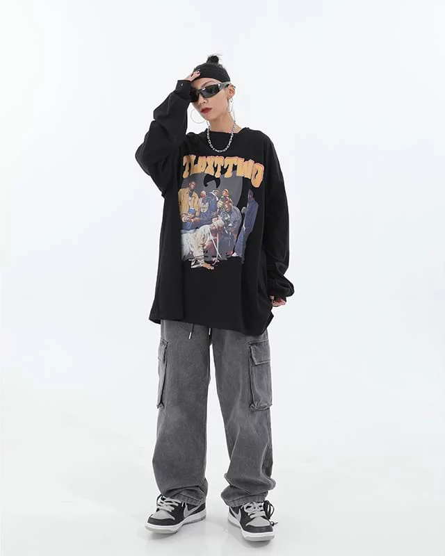 Double Side Pocket Faded Pants - Image 7