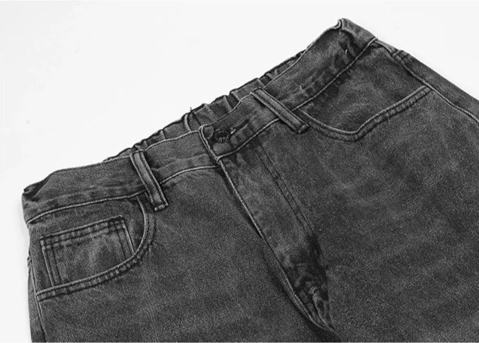 Faded Wide Leg Jeans - Image 12
