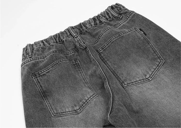 Faded Wide Leg Jeans - Image 15