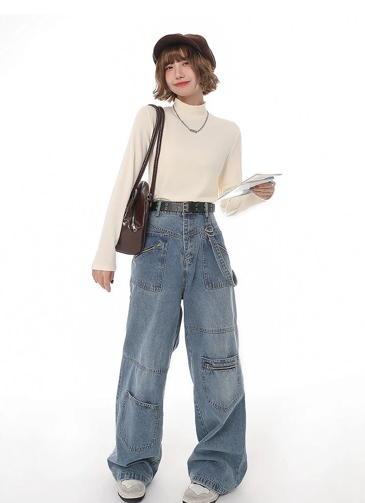 High Neck Long Sleeve Top - Image 6