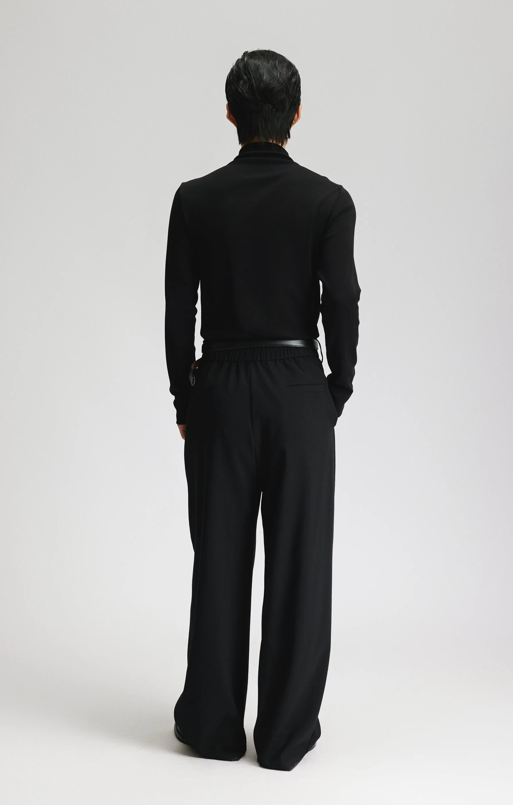 High-Waist Pleated Wide Leg Pants - Image 17
