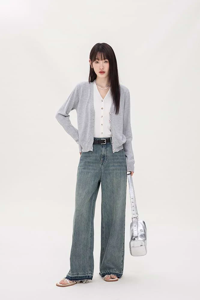Mock Two-Piece Cardigan - Image 18