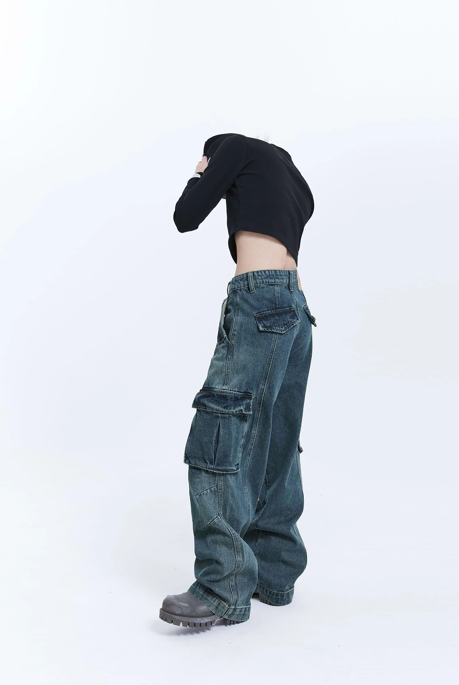 Multi Flap Pocket Jeans - Image 11