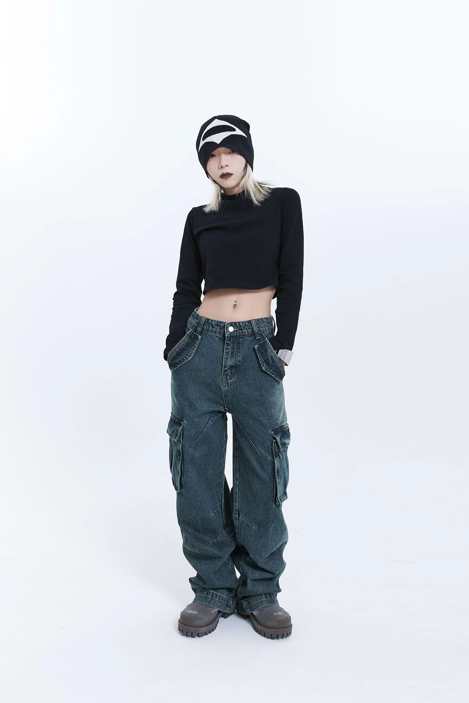 Multi Flap Pocket Jeans - Image 7