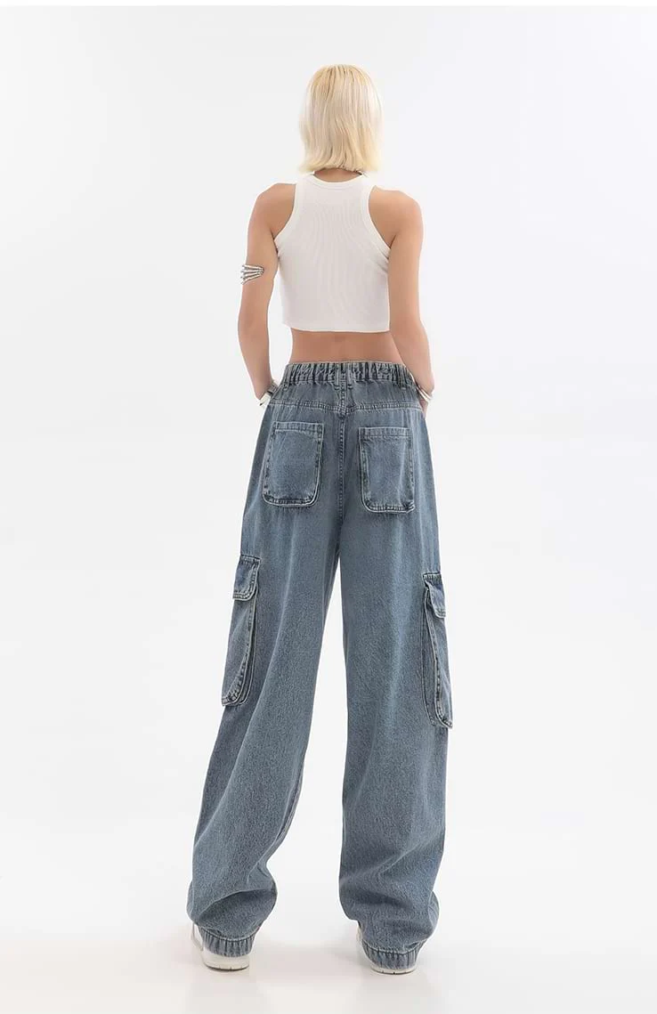 Slim Multi Pocket Jeans - Image 12