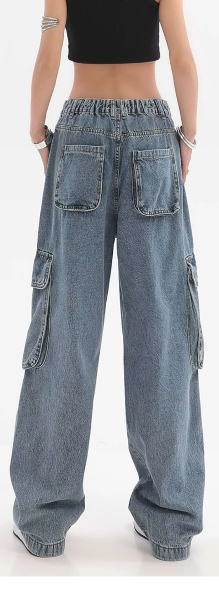 Slim Multi Pocket Jeans - Image 8