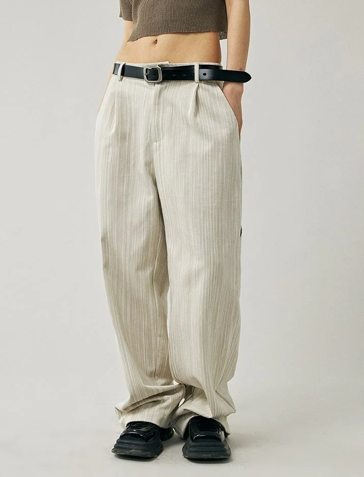 Multi Pocket Pinstripe Pants - Image 2