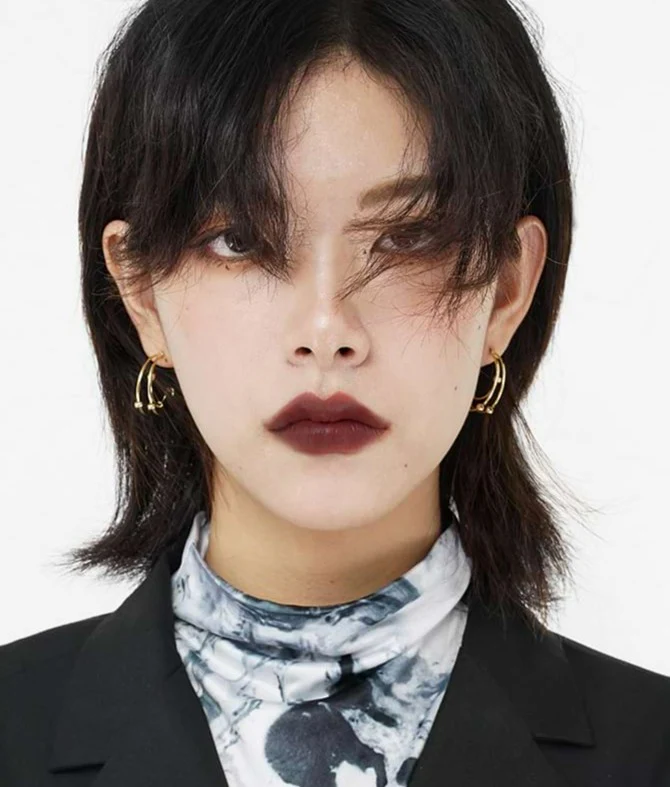 Multi-Ring Hoop Earrings - Image 3
