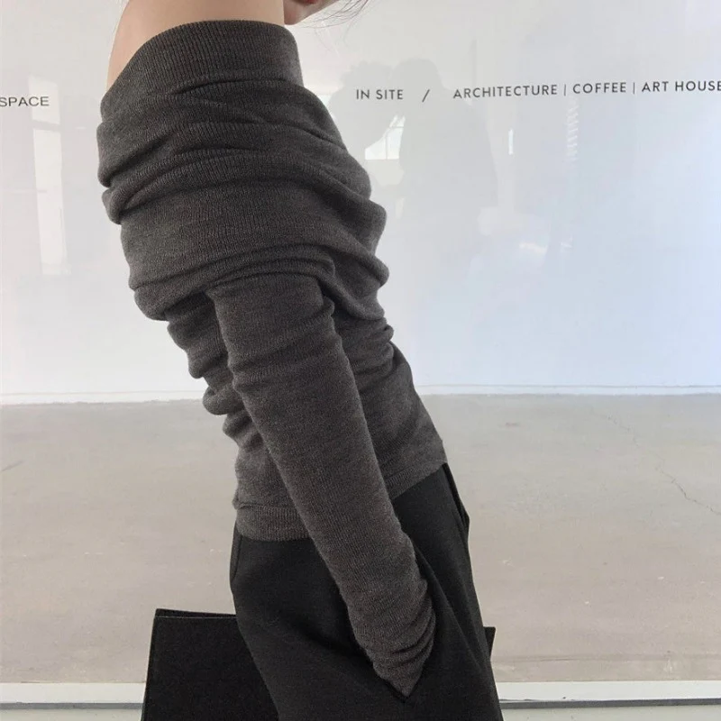 Off Shoulder Knit Top - Image 11