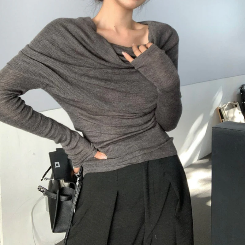 Off Shoulder Knit Top - Image 13