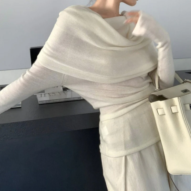 Off Shoulder Knit Top - Image 5