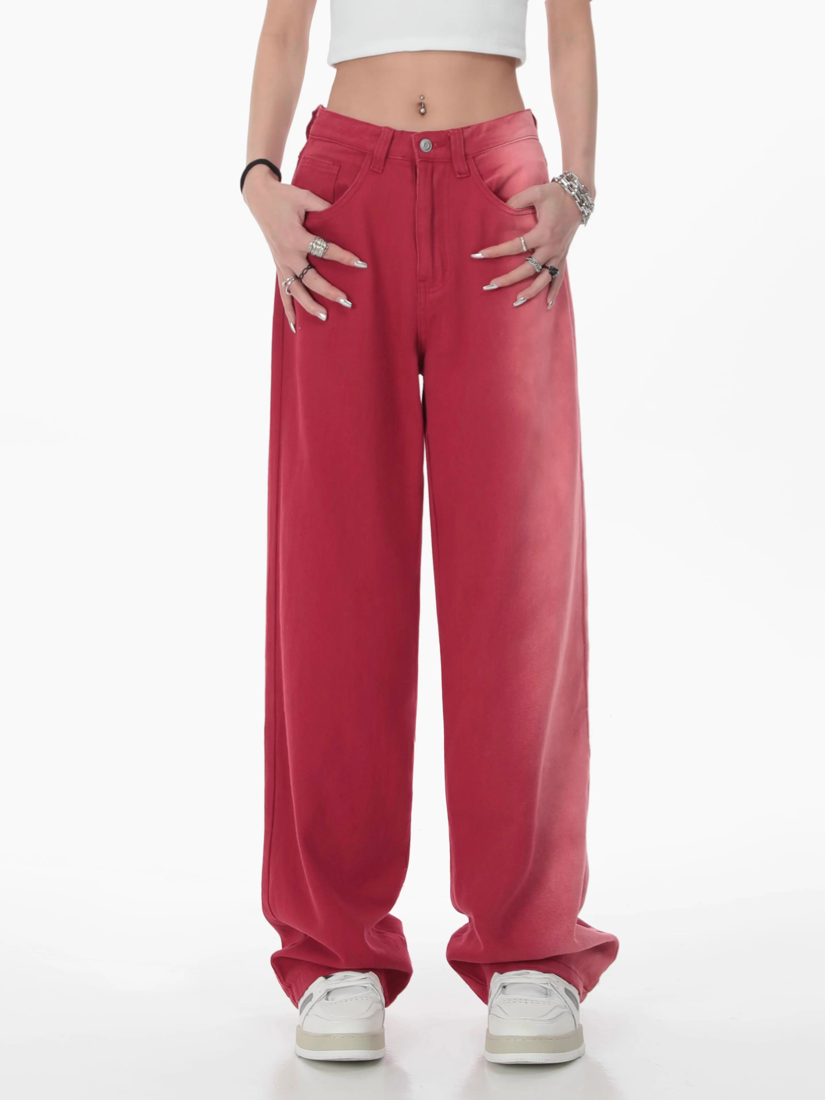 Ombre Straight Fit Pants - Image 2