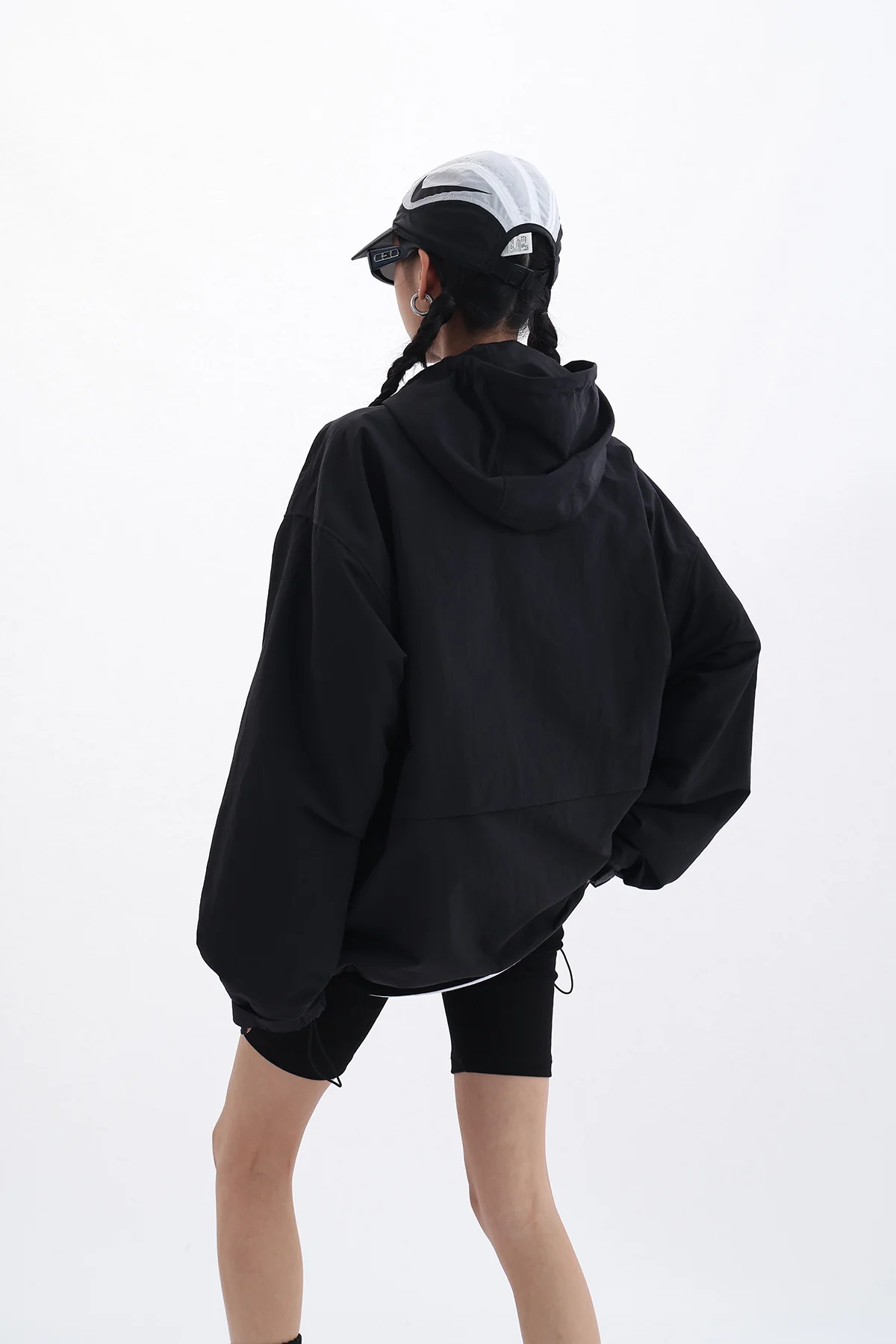 Oversized Hooded Windbreaker - Image 8