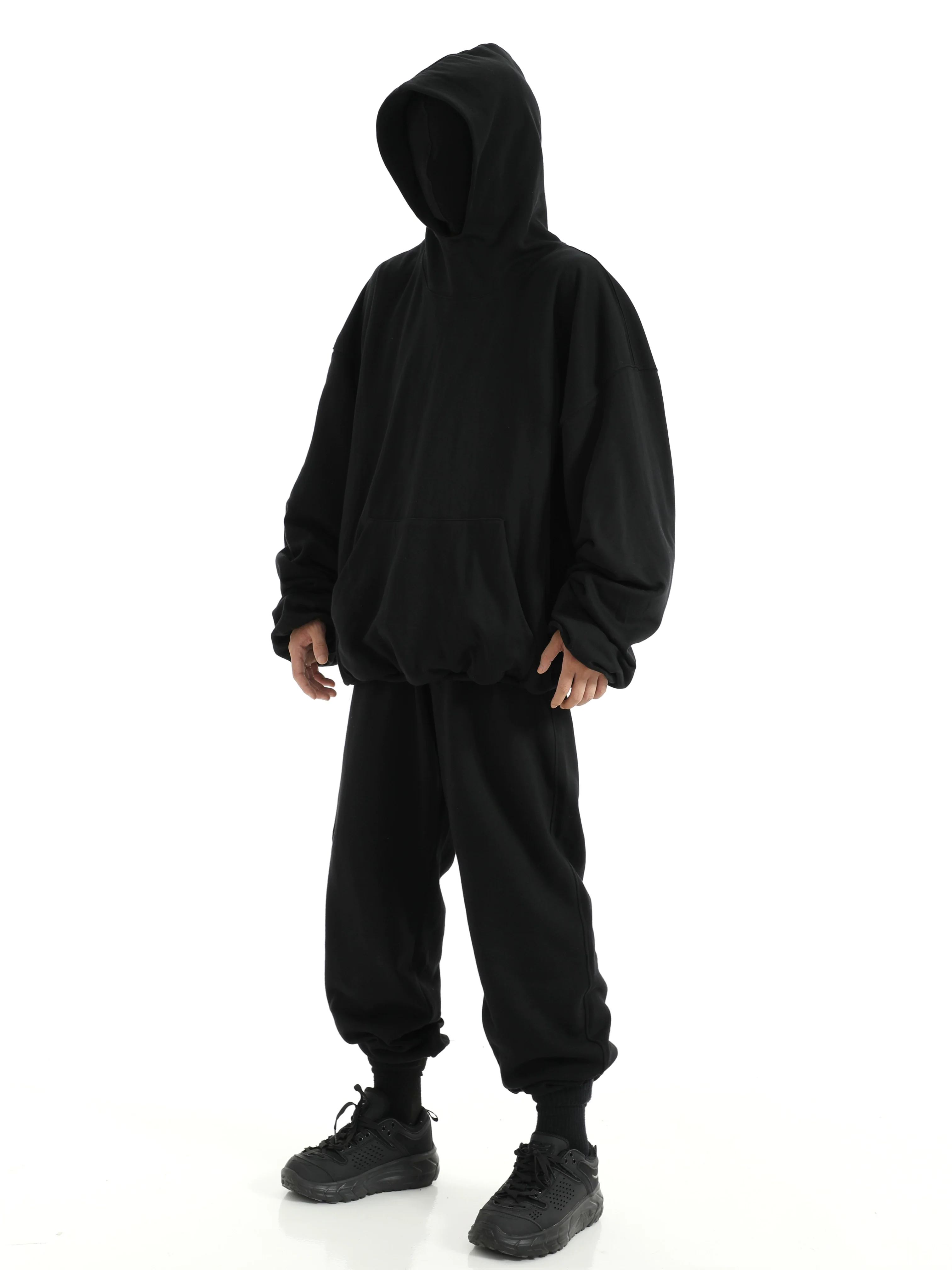 Oversized Pullover Hoodie with Kangaroo Pocket - Image 11