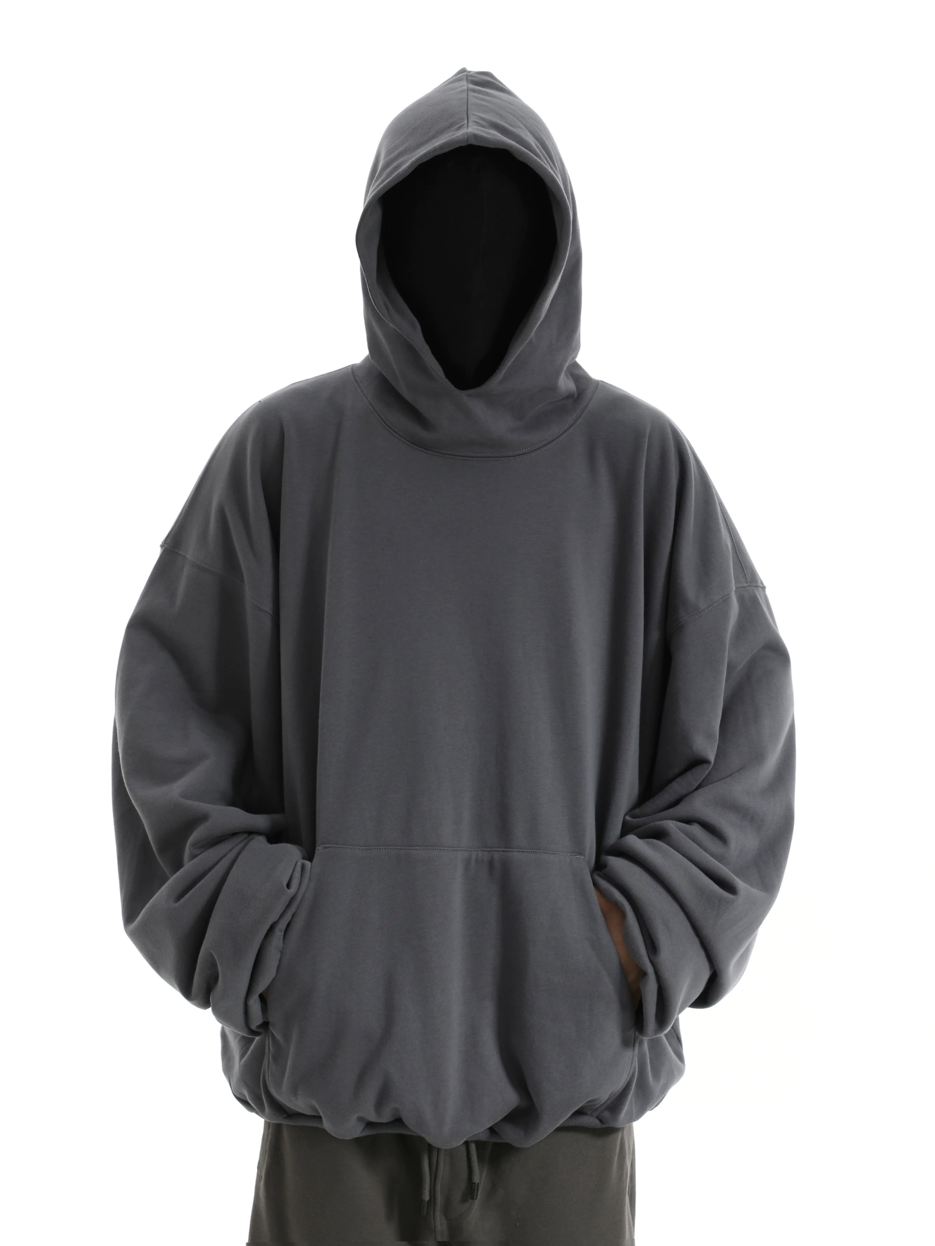 Oversized Pullover Hoodie with Kangaroo Pocket - Image 5