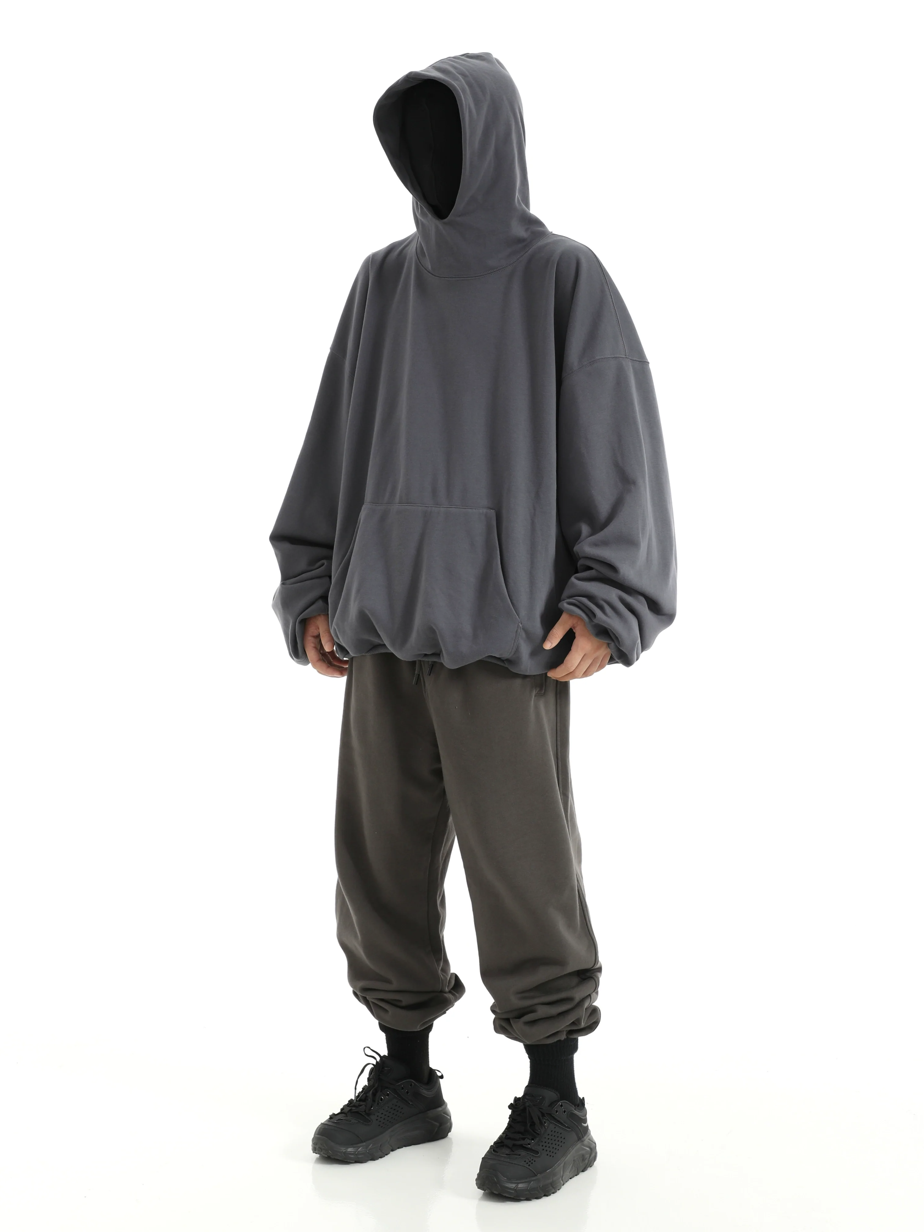 Oversized Pullover Hoodie with Kangaroo Pocket - Image 7