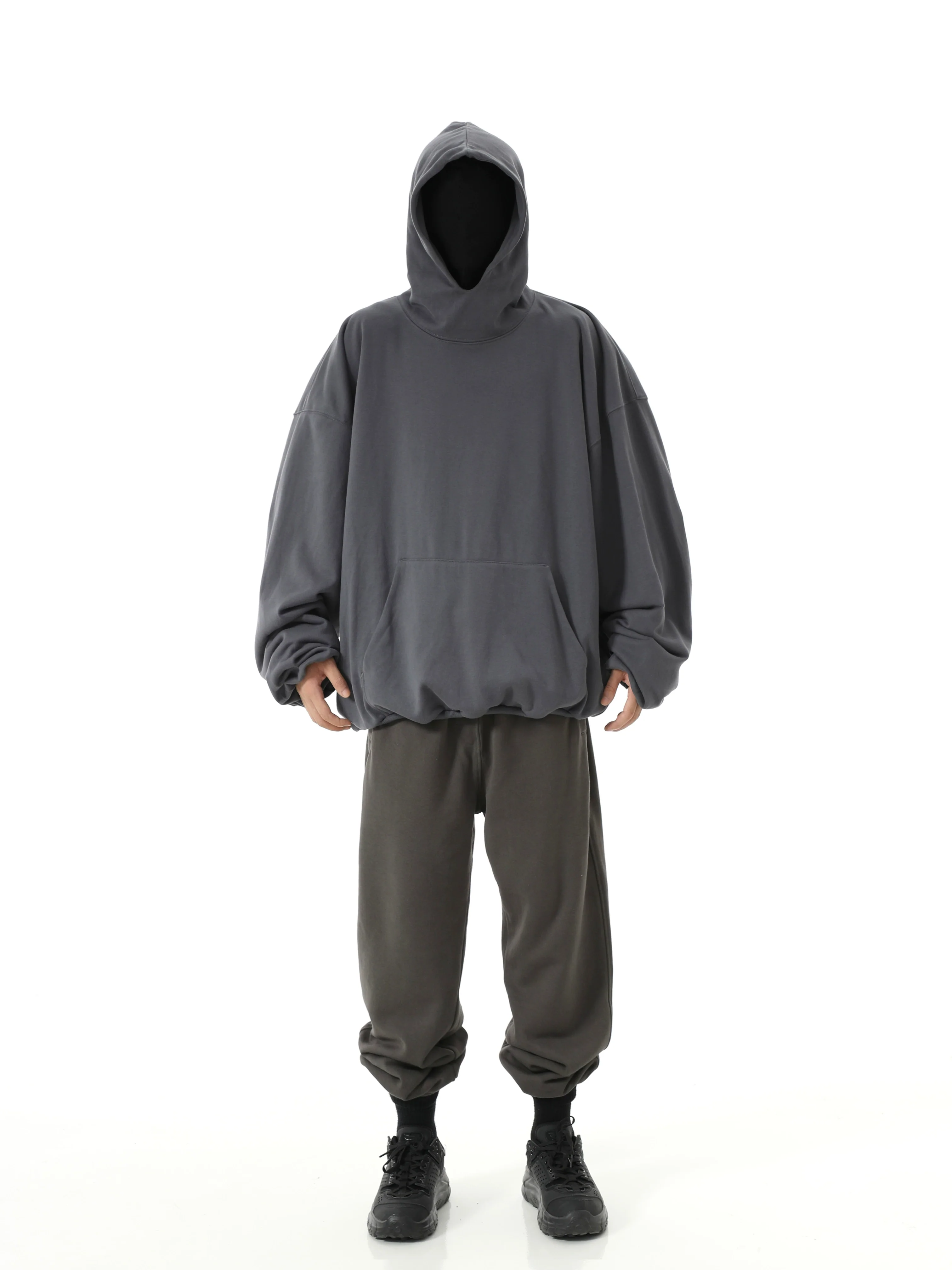 Oversized Pullover Hoodie with Kangaroo Pocket - Image 8