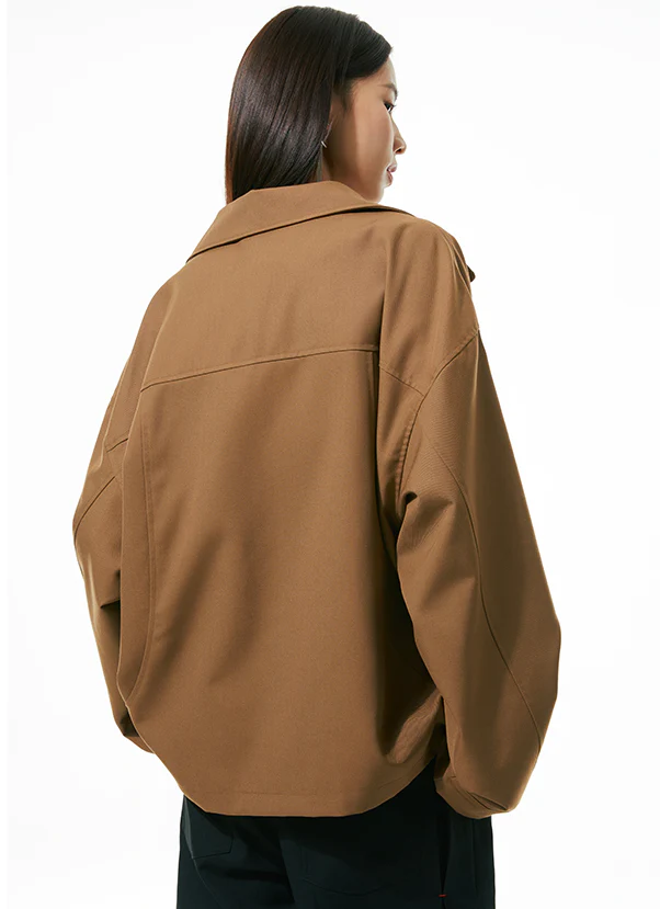 Oversized Zip Jacket - Image 4