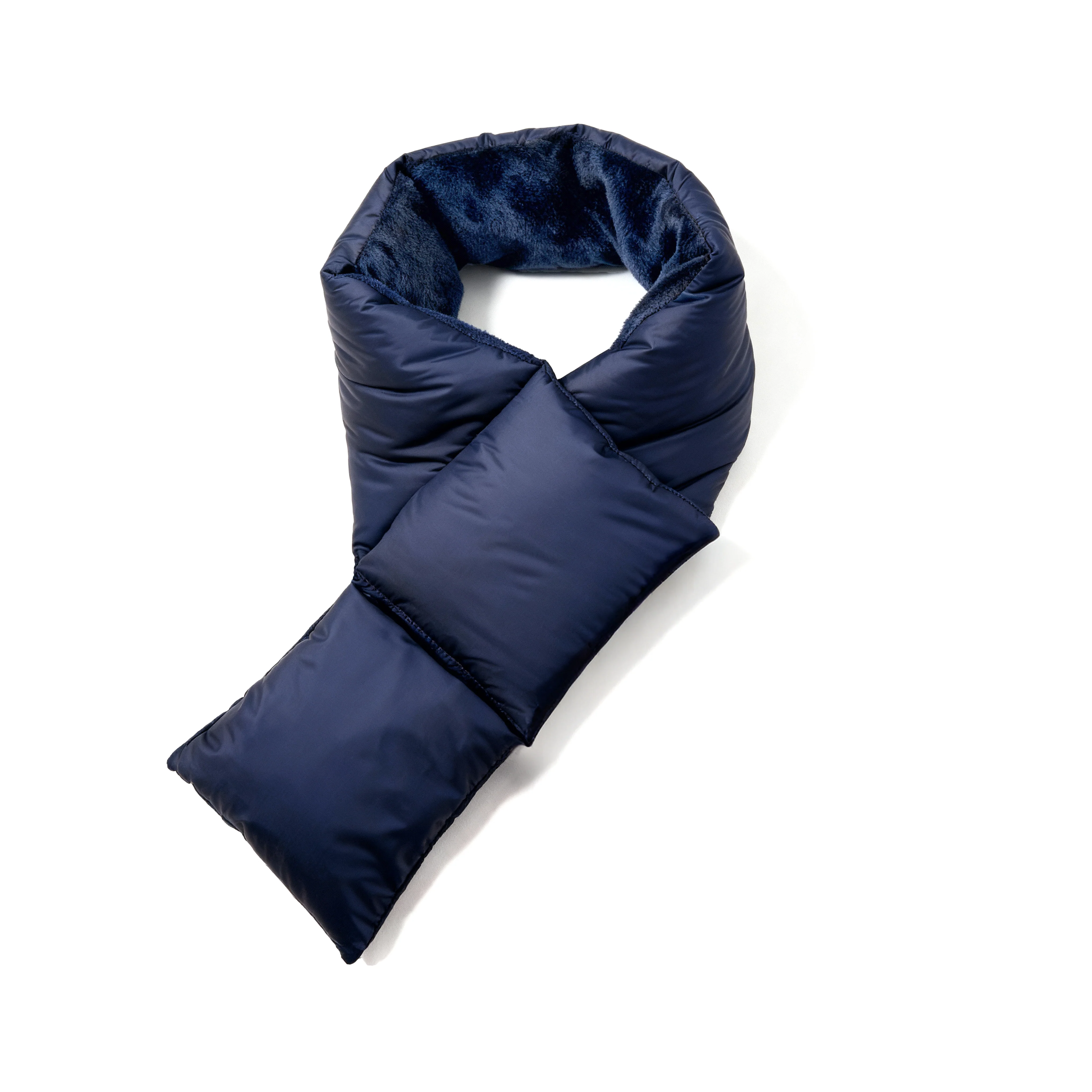 Puffer Neck Warmer Scarf - Image 6