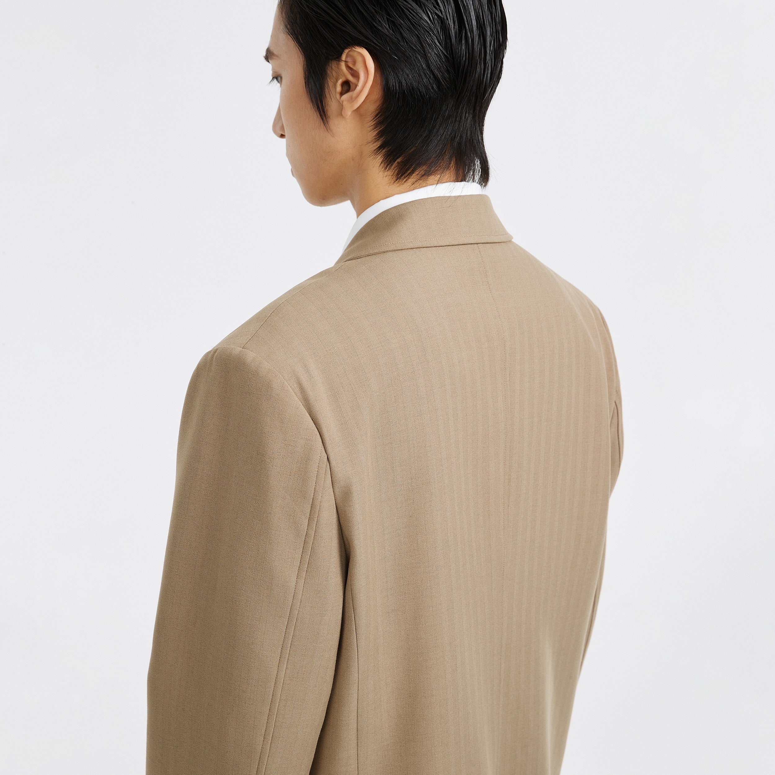 Relaxed Tailored Blazer with Multi Patch Pockets - Image 5