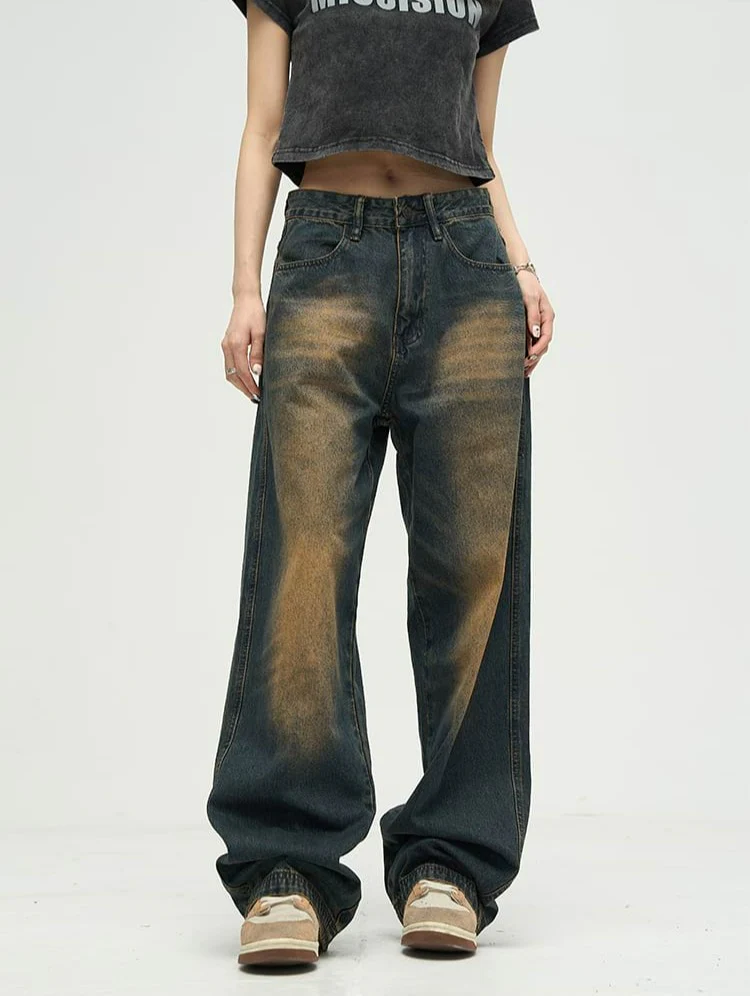 Sandblast Loose Fit Jeans - Image 2