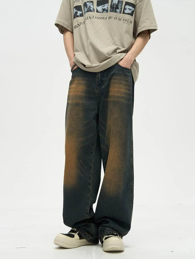 Sandblast Loose Fit Jeans - Image 4