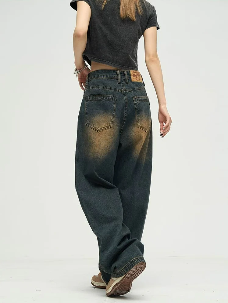 Sandblast Loose Fit Jeans - Image 5