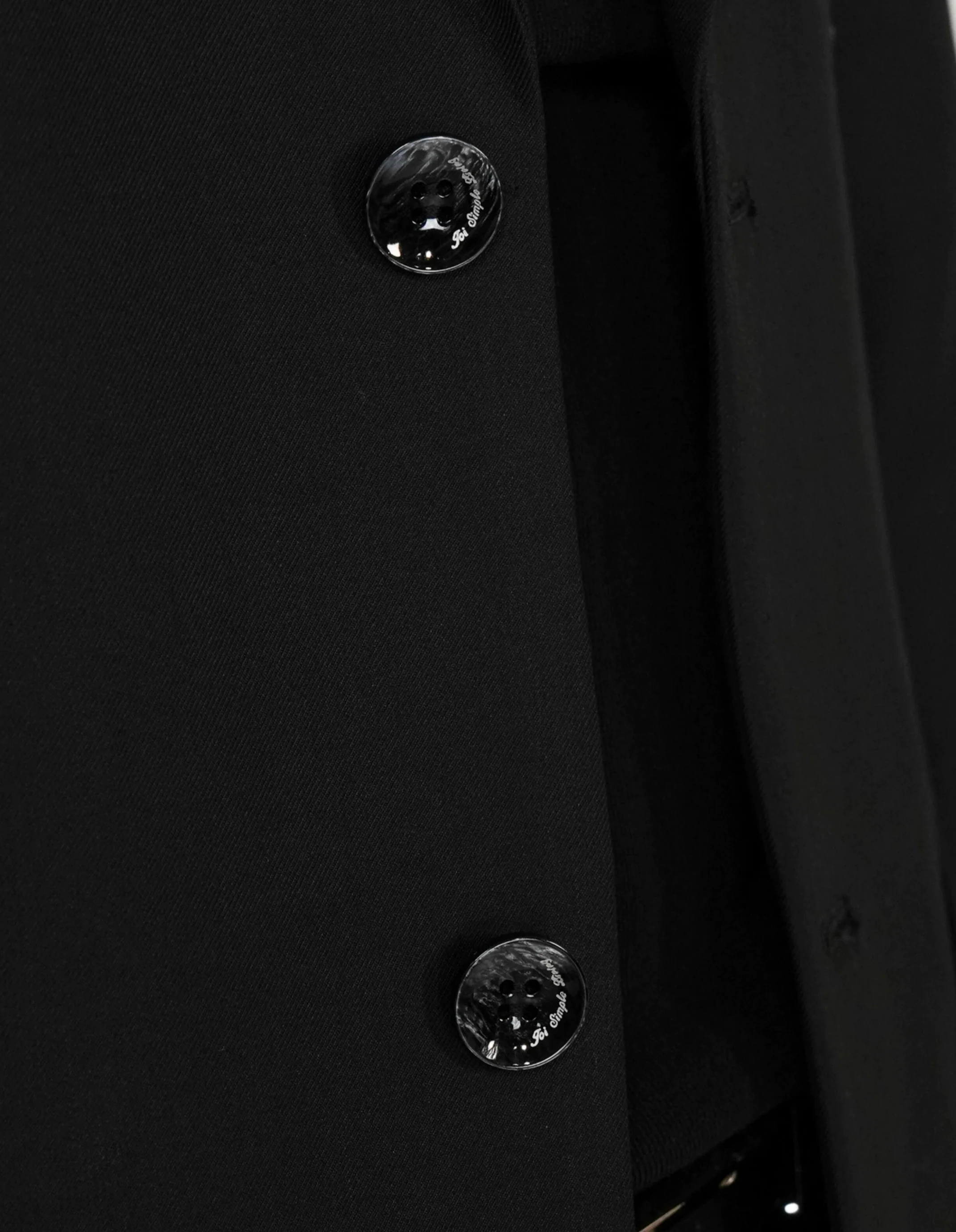 Single-Breasted Tailored Blazer with Notch Lapel and Pockets - Image 13