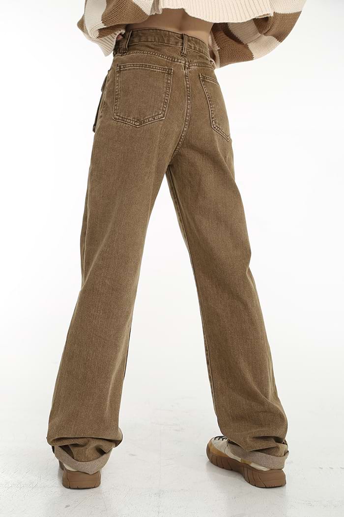 Slim Jeans with Flap Pockets - Image 12