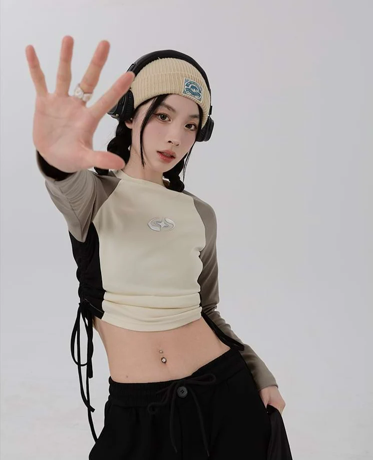 Star Ruched Crop Top - Image 4