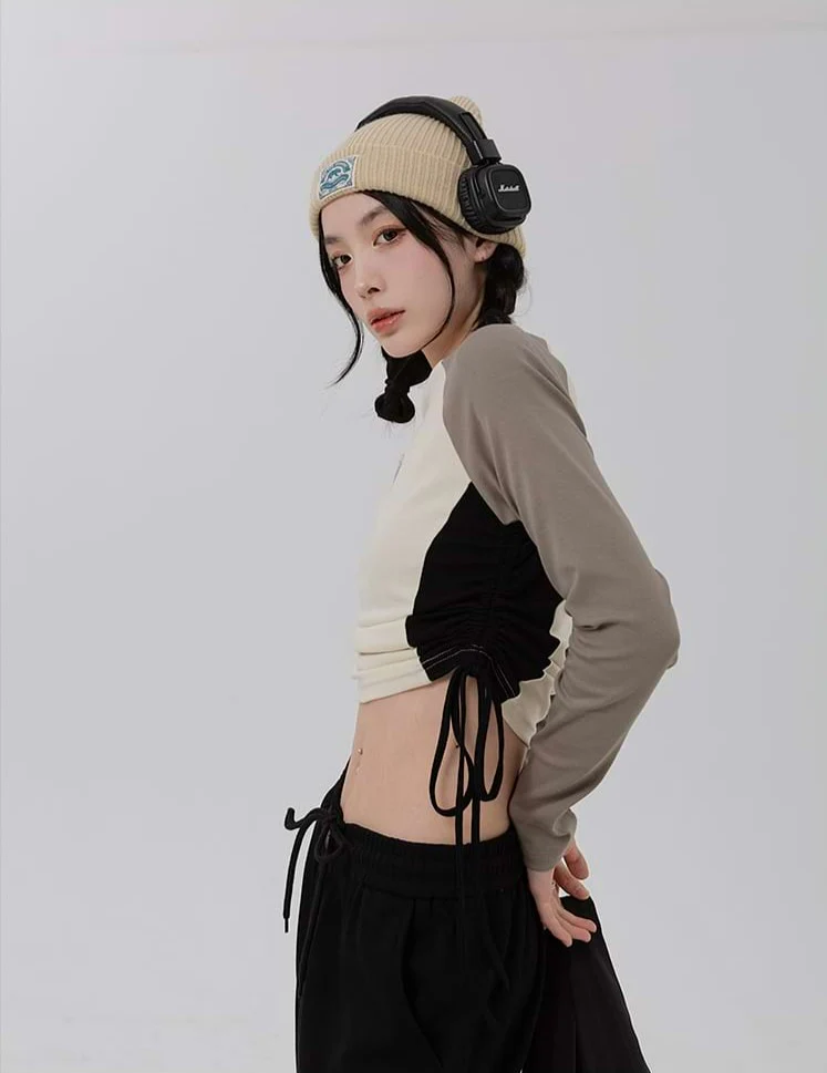 Star Ruched Crop Top - Image 5