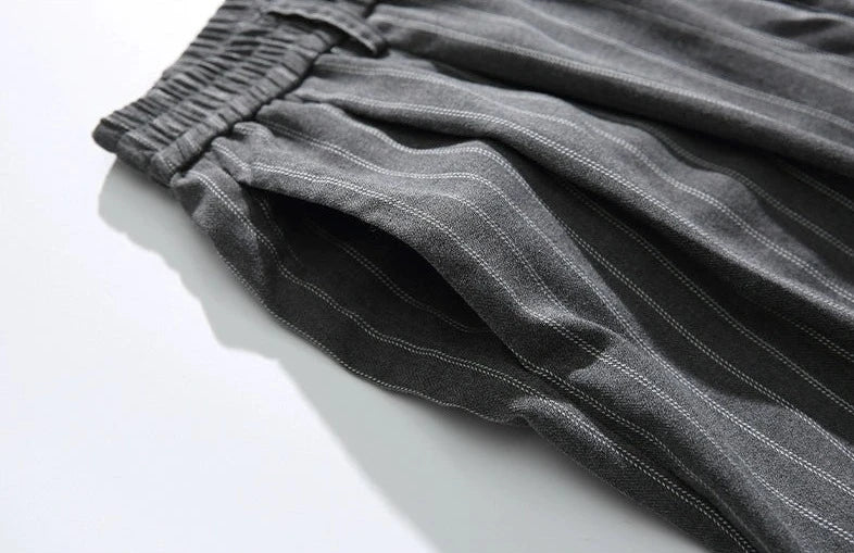 Striped Wide-Leg Palazzo Trousers - Image 4
