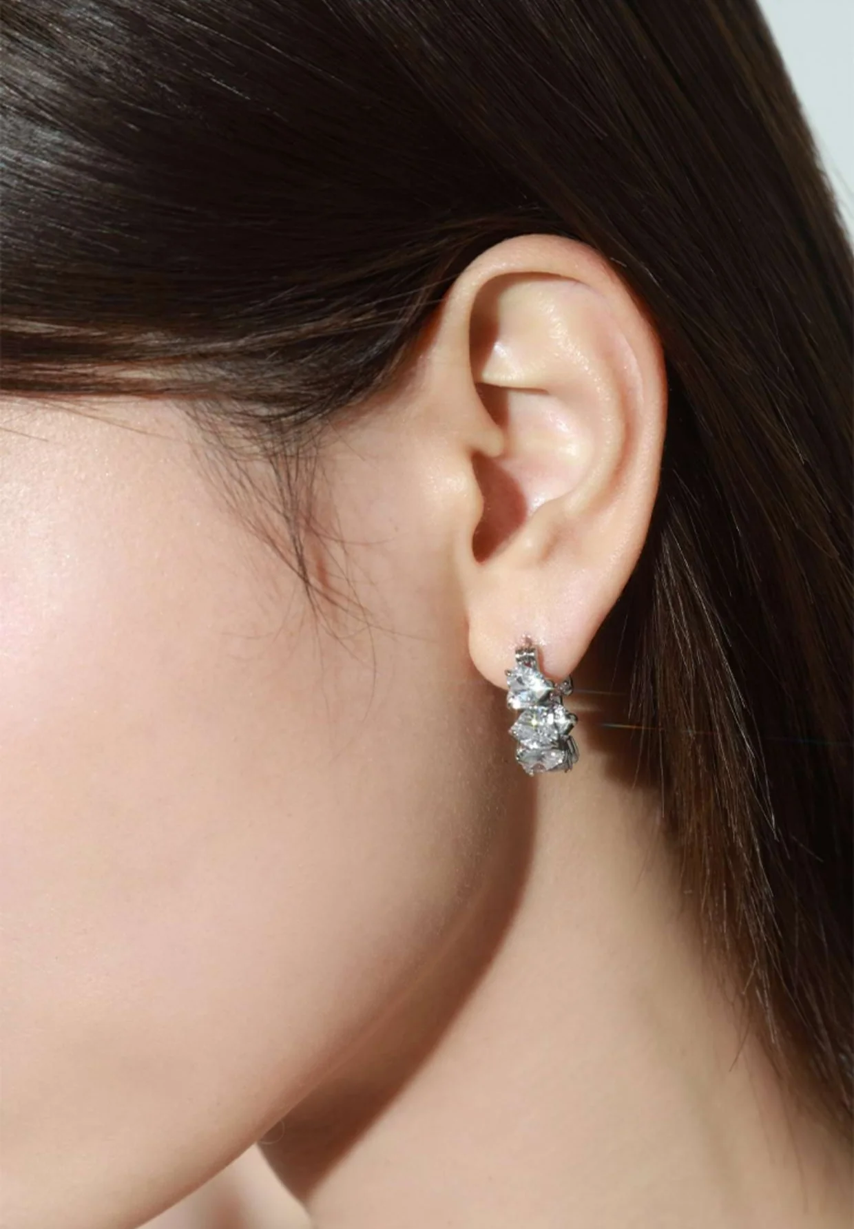 Stud Hoop Earrings - Image 4